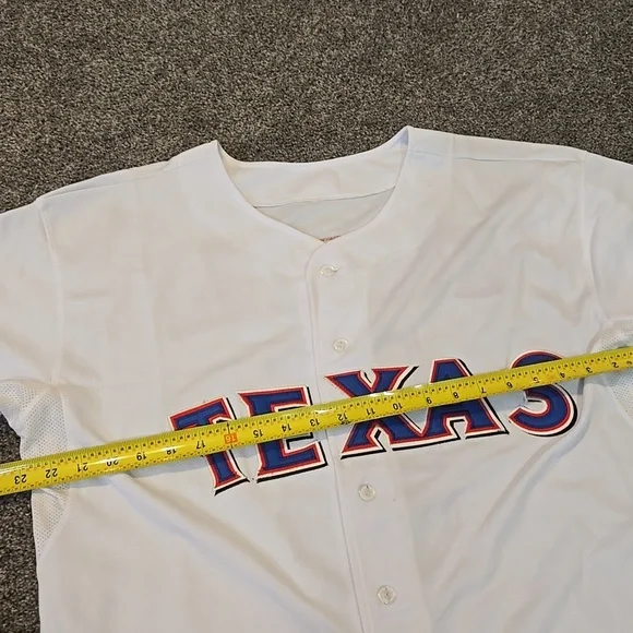 Texas Rangers lan Kinsler #5Majestic Cool Base JerseyWorld Series SZ 52/XL